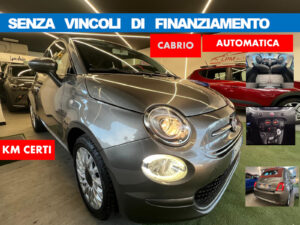 Fiat 500C 1.2 AUTOMATICA CABRIO*NO VINCOLI FINANZIAMENTO*AZIENDALE