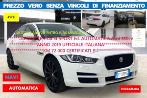 JAGUAR XE 2.0d i4 SPORT Edition Awd 180cv**PREZZO REALE**FULL OPTIONAL